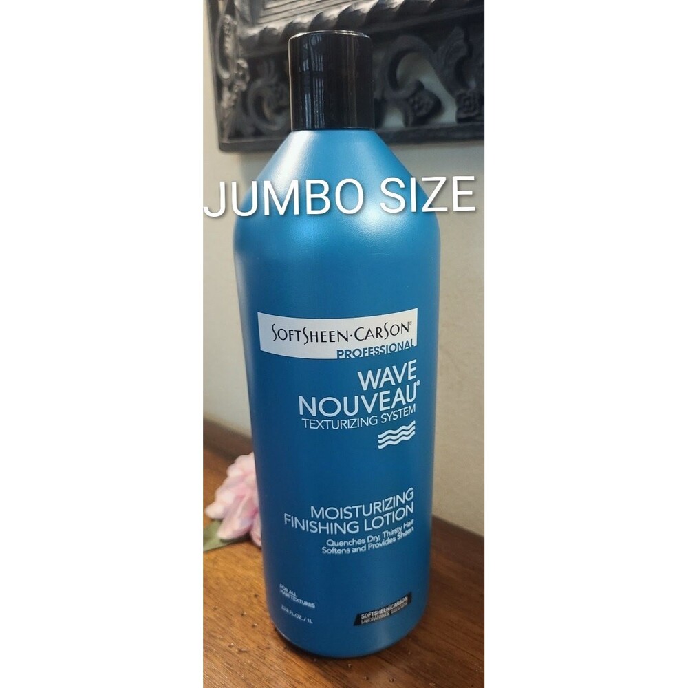 JUMBO SOFTSHEEN Carson Wave Nouveau Moisturizing Finishing Lotion 33.8 fl oz 1 L